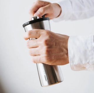 Ceramic Coffee Grinder Mini-Slim PRO - Stainless Steel