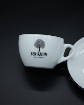 TASSE À CAPPUCCINO EN PORCELAINE BEN RAHIM (200ML)